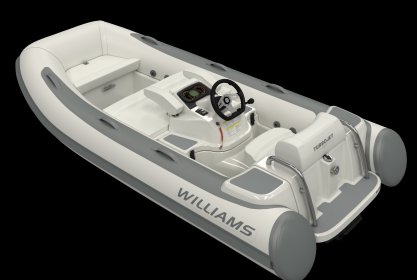 Williams Turbojet 325, RIB en opblaasboot for sale by Delta Watersport