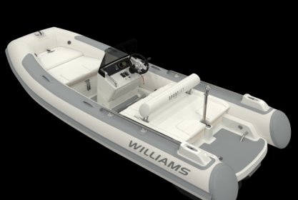 Williams Sportjet 460, RIB en opblaasboot for sale by Delta Watersport