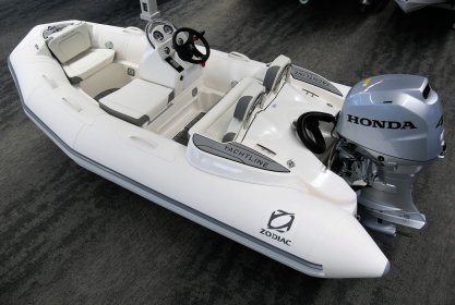 Zodiac Yachtline 360 Deluxe Incl. Honda 40 PK, RIB en opblaasboot for sale by Delta Watersport