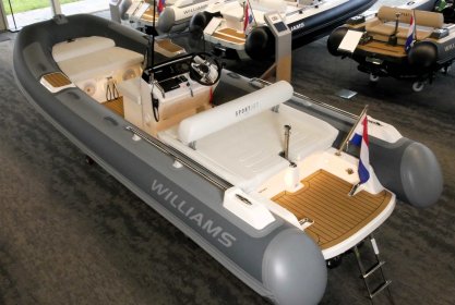 Williams Sportjet 520, RIB en opblaasboot for sale by Delta Watersport