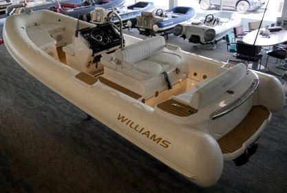 Williams Dieseljet 625, RIB en opblaasboot for sale by Delta Watersport