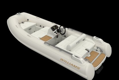 Williams Sportjet 395, RIB en opblaasboot for sale by Delta Watersport