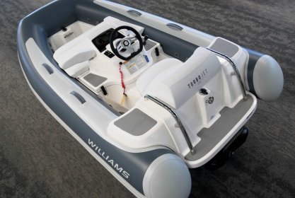 Williams Turbojet 285, RIB and inflatable boat for sale by Delta Watersport