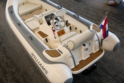 Williams Turbojet 385, RIB und Schlauchboot for sale by Delta Watersport