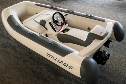Williams Minijet 280, RIB en opblaasboot for sale by Delta Watersport