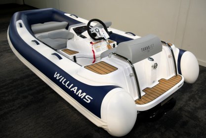Williams Turbojet 325, RIB und Schlauchboot for sale by Delta Watersport