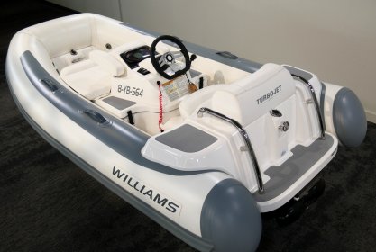 Williams Turbojet 285, RIB en opblaasboot for sale by Delta Watersport