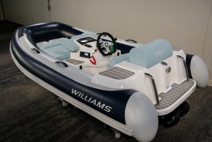 Williams Turbojet 285, RIB en opblaasboot for sale by Delta Watersport