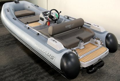 Williams Sportjet 395, RIB en opblaasboot for sale by Delta Watersport