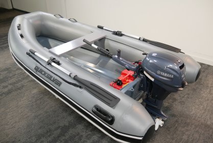 Quicksilver Aluminium RIB Ultra Light PVC 290, RIB en opblaasboot for sale by Delta Watersport