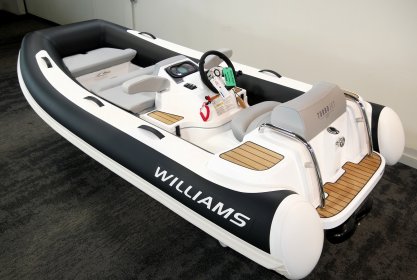 Williams Turbojet 325, RIB en opblaasboot for sale by Delta Watersport