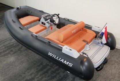 Williams Sportjet 345, RIB en opblaasboot for sale by Delta Watersport