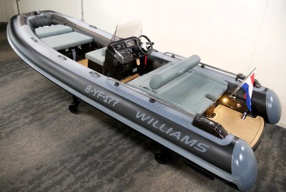 Williams Sportjet 520, RIB en opblaasboot for sale by Delta Watersport