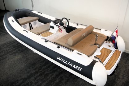 Williams Sportjet 435-S, RIB en opblaasboot for sale by Delta Watersport