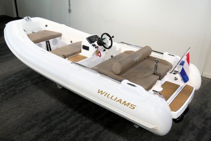 Williams Sportjet 435-S, RIB en opblaasboot for sale by Delta Watersport