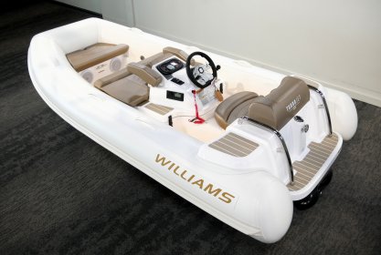 Williams Turbojet 325, RIB en opblaasboot for sale by Delta Watersport