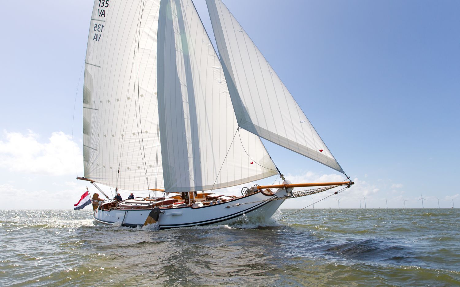 Schokker 1860, Sailing Yacht for sale by HollandBoat International Yachtbrokers