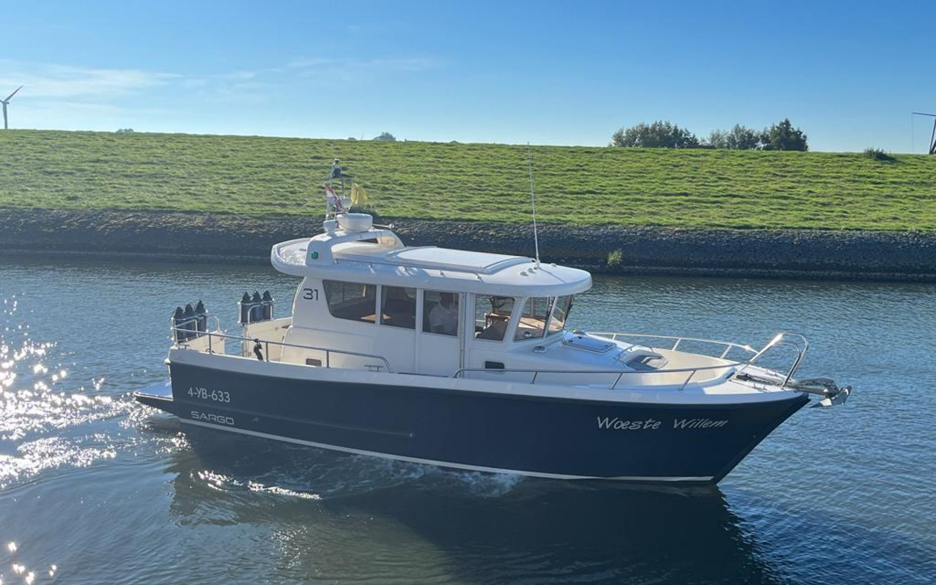 Sargo Minor 31, Motorjacht for sale by HollandBoat International Yachtbrokers