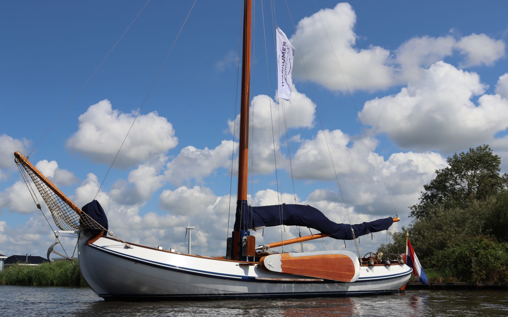 Lemsteraak VA 223 Jachtuitvoering Roefuitvoering, Zeiljacht for sale by HollandBoat International Yachtbrokers