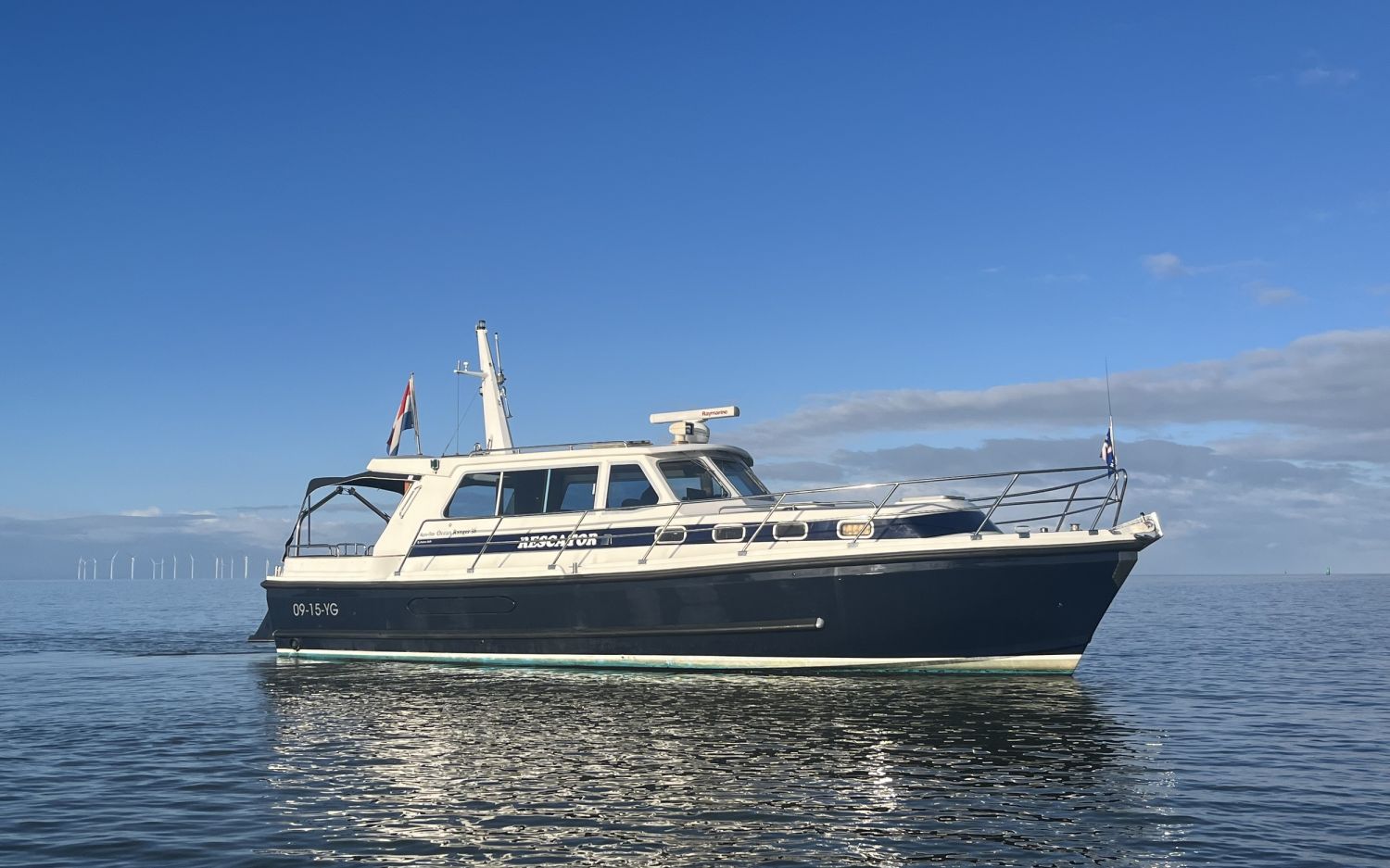 Aquastar Oceanranger 38, Motorjacht for sale by HollandBoat International Yachtbrokers