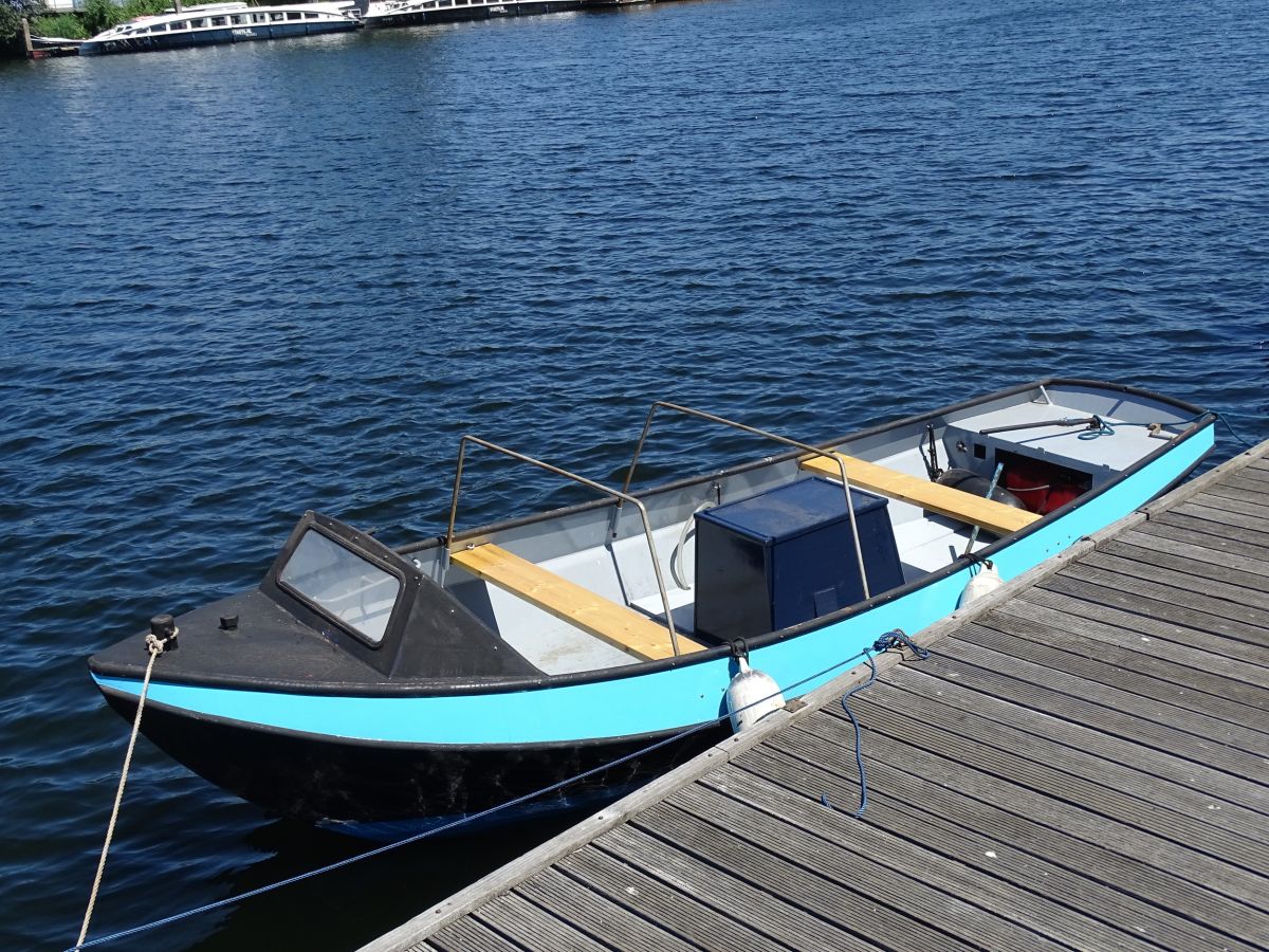 machine Dokter uniek Grachtenboot - Vlet - Open motorboot en roeiboot te koop - Bootveiling.com