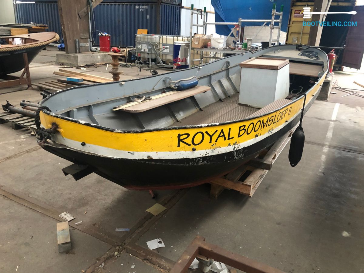 Grachtenboot - Stalen Vlet - Open motorboot roeiboot te koop - Bootveiling.com