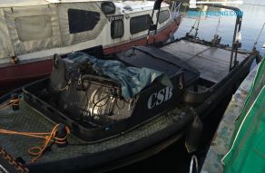 Grachtenboot Werkboot