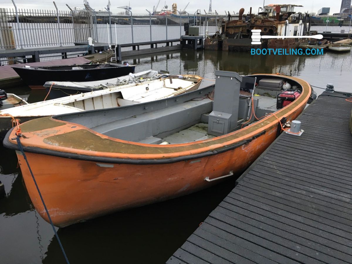 sokken Koor koken Grachtenboot - Reddingssloep - Tender for sale - Bootveiling.com