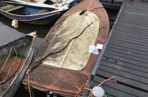 Grachtenboot Zeilboot