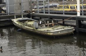 Grachtenboot Legerboot Bridge Erection