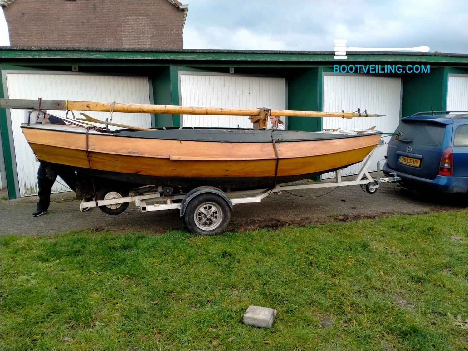 G 1025 Schouw Open sailing boat for sale