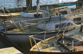 Grachtenboot Zeilboot