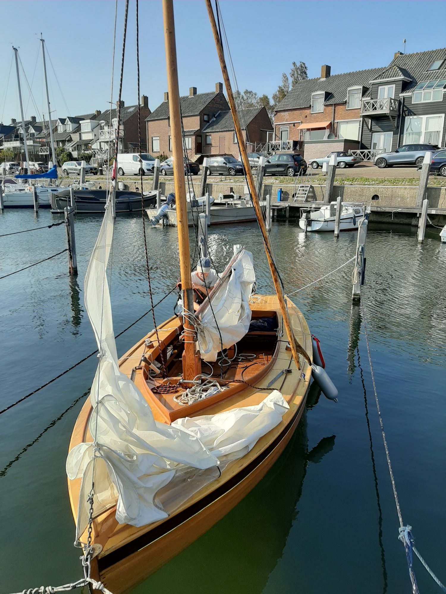 16m2 3332 Open sailing boat for sale