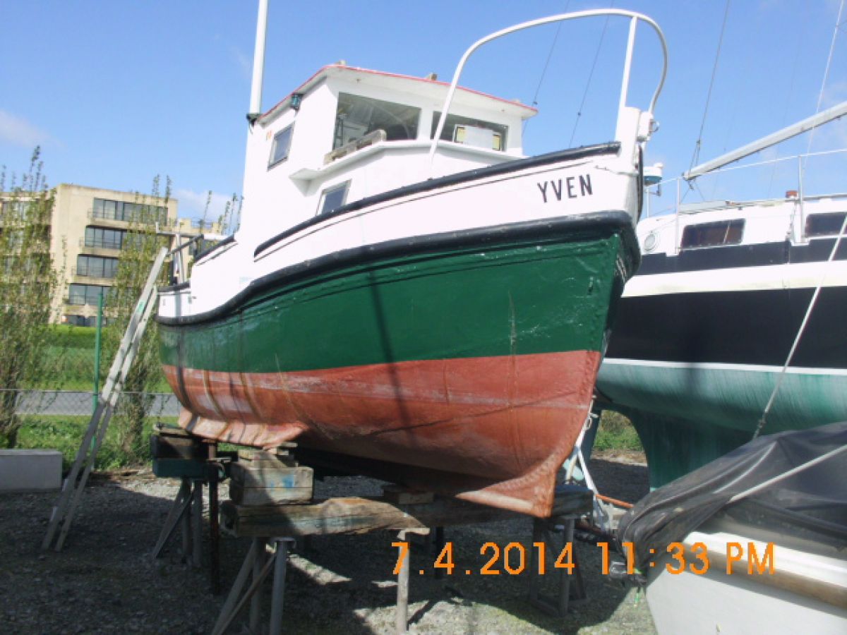 Vissersboot - Ex-professionele motorboot te koop -