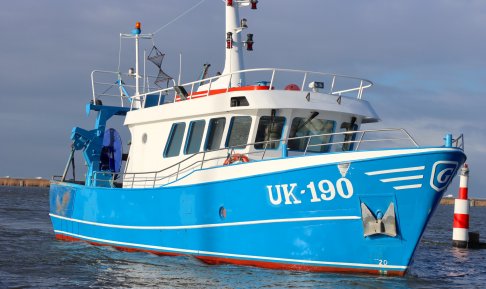 Stalen Hekkotter UK190, Ex-Fracht/Fischerschiff for sale by Schepenkring Lelystad