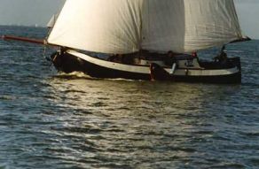 Dutch Barge Sailing Ship