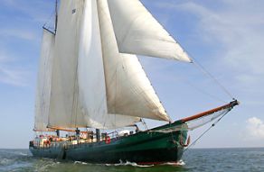 Klipper Twee Mast Klipper Charterschip