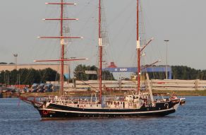 Dwarsgetuigd Zeeschip Tall Ship