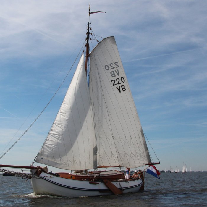 Lemsteraak Windstreek Roefuitvoering Jachtuitvoering, Plat- en rondbodem, ex-beroeps zeilend for sale by Chris Beuker Maritiem