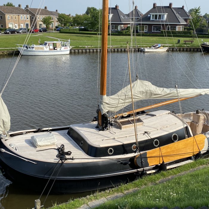 Lemsteraak Tasser - Blomaak, Plat- en rondbodem, ex-beroeps zeilend for sale by Chris Beuker Maritiem