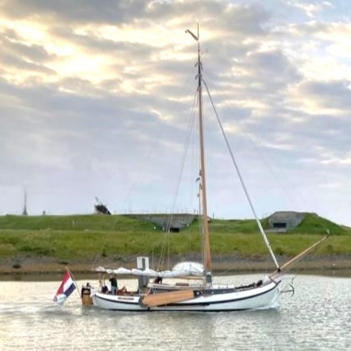 Lemsteraak De Witte Joffer - Blom Roefaak, Zeiljacht for sale by Chris Beuker Maritiem