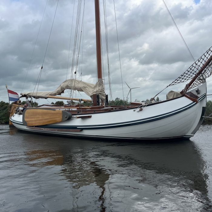 Lemsteraak Roefaak Hoek Design, Plat- en rondbodem, ex-beroeps zeilend for sale by Chris Beuker Maritiem