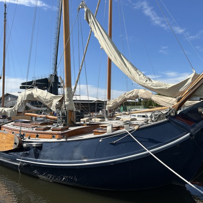 Lemsteraak De Noorderzon - Roefaak, Plat- en rondbodem, ex-beroeps zeilend for sale by Chris Beuker Maritiem