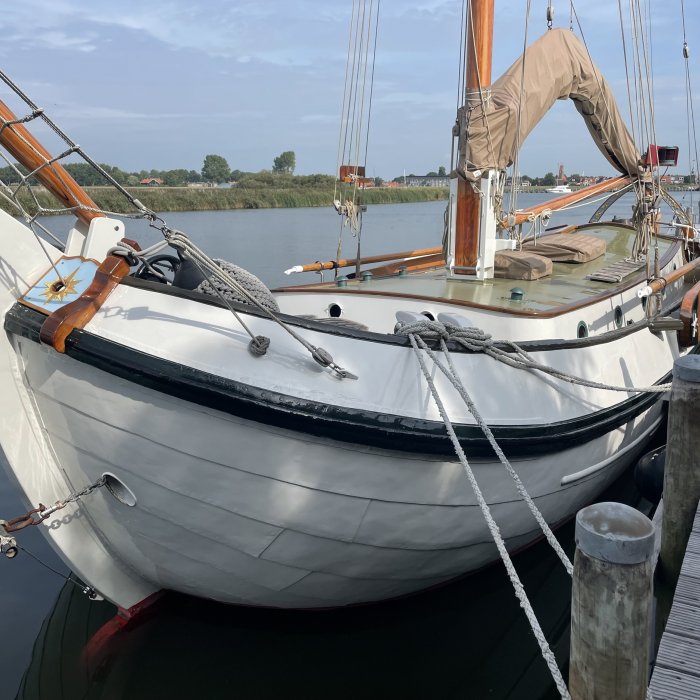 Lemsteraak Saeftinghe Roefuitvoering Jachtuitvoering, Plat- en rondbodem, ex-beroeps zeilend for sale by Chris Beuker Maritiem