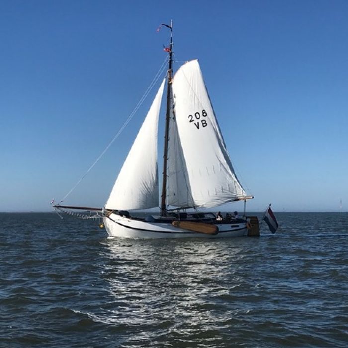 Lemsteraak Zonnewind - Roefuitvoering, Plat- en rondbodem, ex-beroeps zeilend for sale by Chris Beuker Maritiem