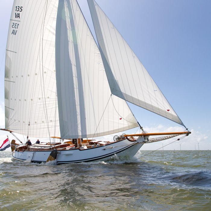 Schokker 18.60 Meter Hoek Design, Zeiljacht for sale by Chris Beuker Maritiem