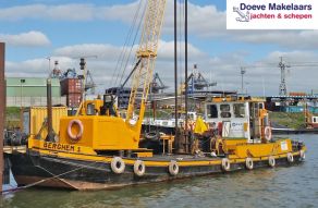 Werkvaartuig / Kraanschip met ADN