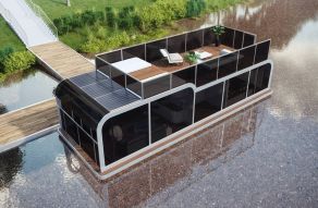 Houseboat Floating Holiday Boat