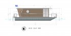 Nordic Houseboat Eco Wood 23m2