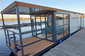Lago Bau Elektrische Houseboat Joshka